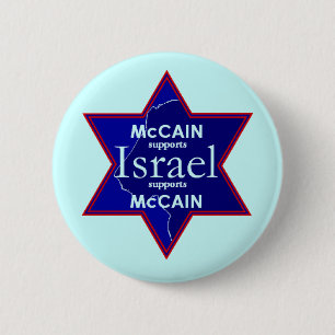 McCain ISRAEL apoya el botón