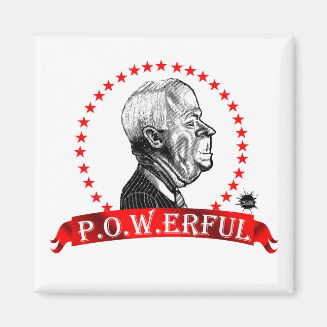 McCAIN-P.OW. Imán (Frente)