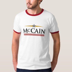McCain para presidente T-shirt/la camiseta de John