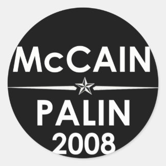 McCain - Pegatina de Palin 2008