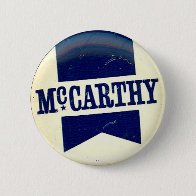 McCarthy para el presidente - botón (Anverso)