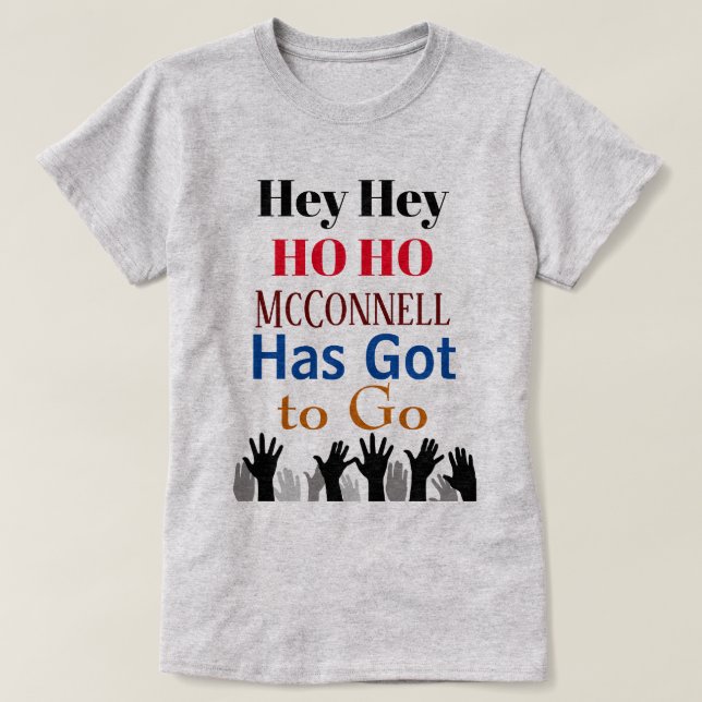 McConnell Tiene Que Ir A La Camiseta (Diseño del anverso)