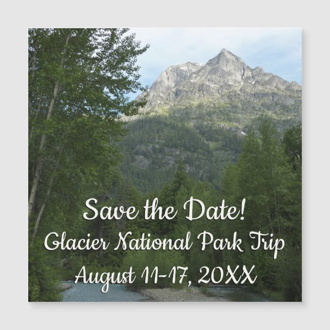 McDonald Creek en el Parque Nacional Glacier (Anverso)