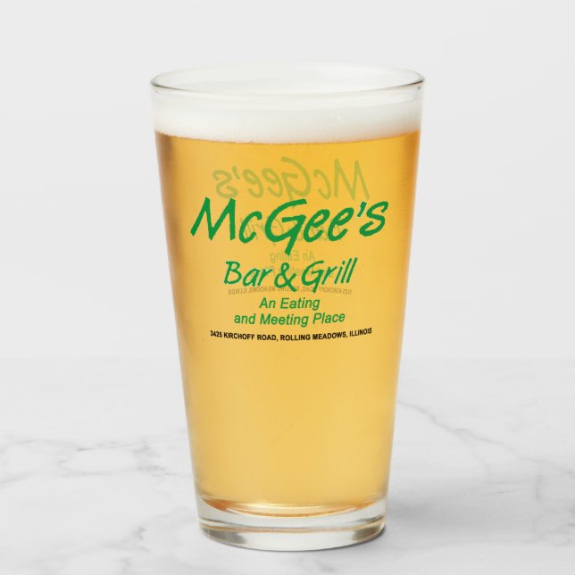McGee's Bar & Grill, Rolling Meadows, Illinois (Anverso (lleno))