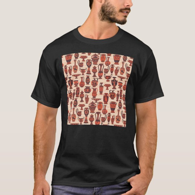 MCM Vases griegas con camiseta Scoop premium (Anverso)