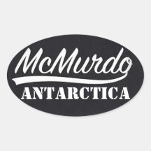 McMurdo, Pegatina de la Antártida