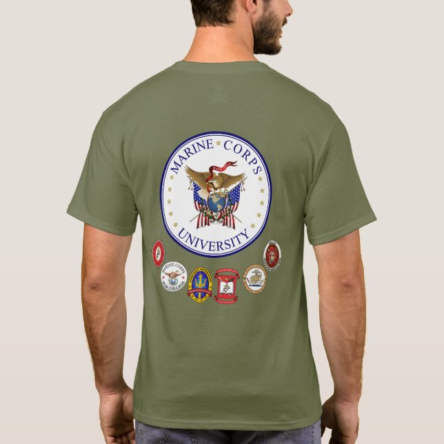 MCU con una camiseta escarvada para colegios por 2 (Reverso)