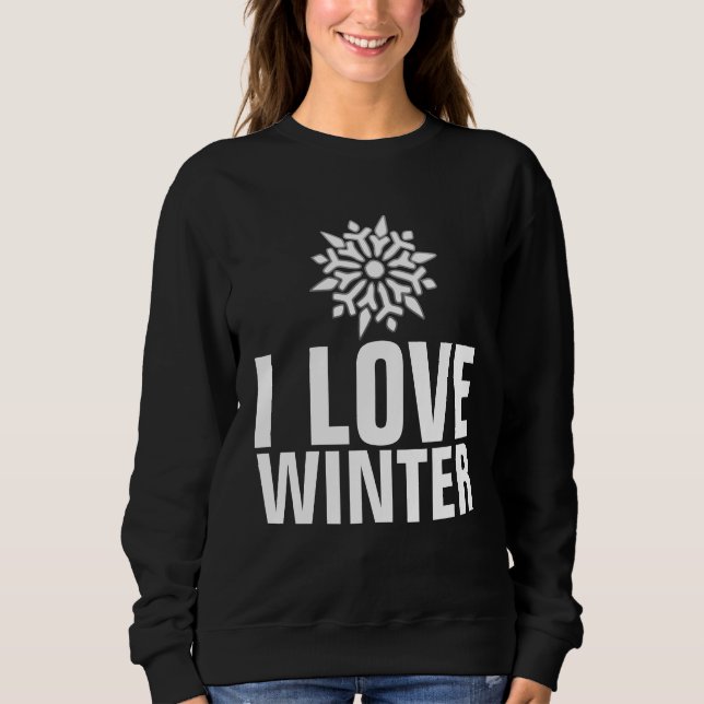 ME AMAN LAS CAMISETAS Y SUDADERAS DE INVIERNO (Anverso)