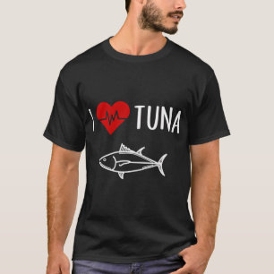 Me AMO EL ATUN Camiseta de amante del atún, regalo