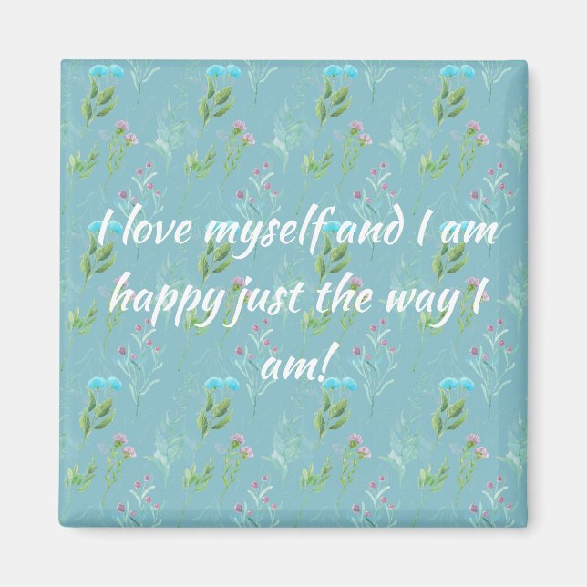 Me amo imán (Frente)