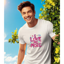 Me amo más: Camiseta de amor propio y confianza