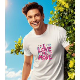 Me amo más: Camiseta de amor propio y confianza
