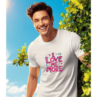 Me amo más: Camiseta de amor propio y confianza