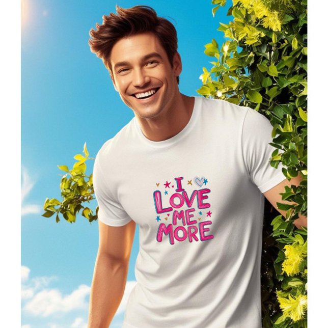 Me amo más: Camiseta de amor propio y confianza (Subido por el creador)