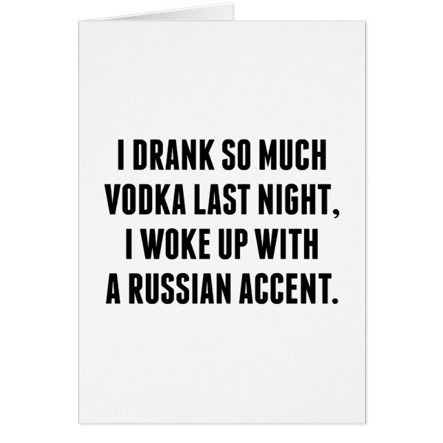 Me Bajé Tanto Vodka Anoche (Frente)