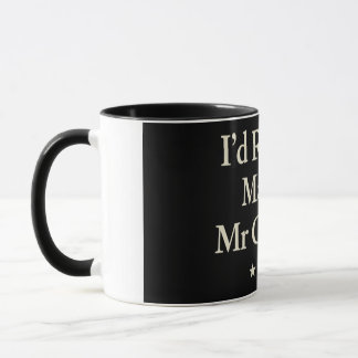 me casaría antes con la taza del Sr. Collins