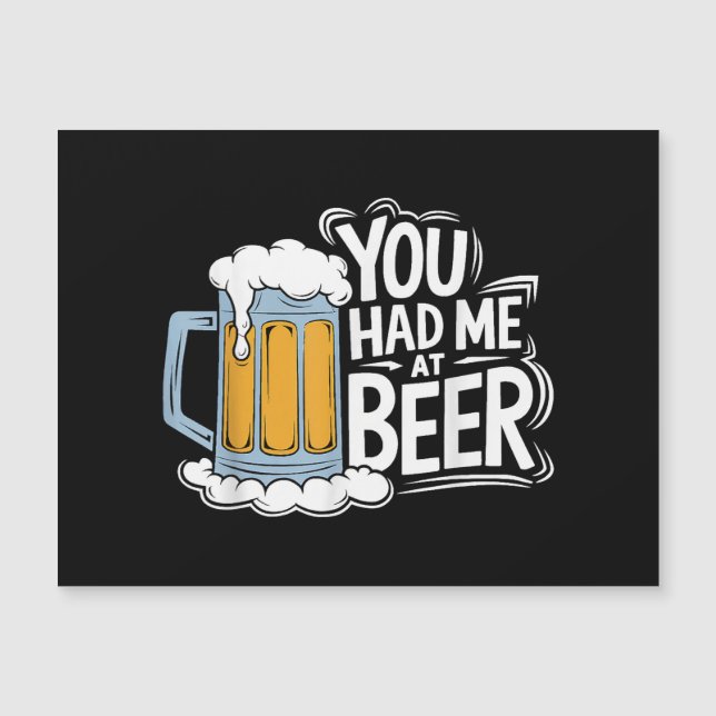 Me conquistaste con la cerveza (Anverso)