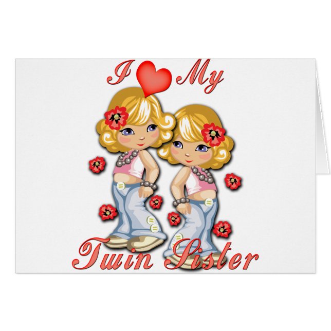 Me (Corazón) a mi hermana gemela (Anverso (Horizontal))