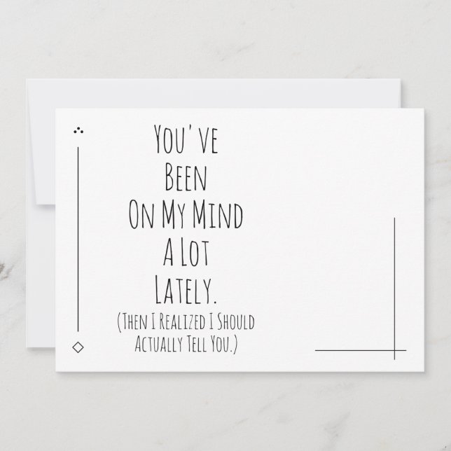 Me di cuenta de que deberías decirte que has estad (Anverso)