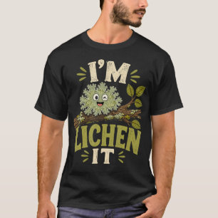 ME Divierte el Liquen Camiseta de Humor de Plantas