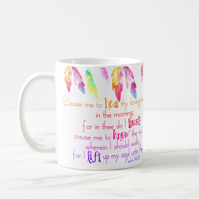 Me elevo mi alma taza de café (Izquierda)