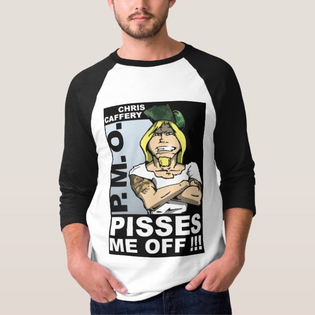 Me Elude La Camiseta Raglan De 3/4 Adultos (Anverso)