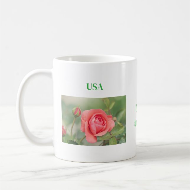 Me encanta América. Taza de café (Izquierda)