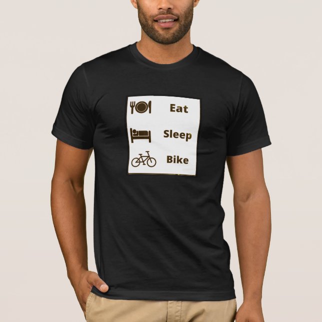 Me encanta camiseta de ciclismo (Anverso)