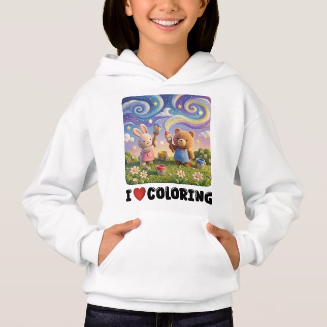 Me encanta colorear  (Anverso)
