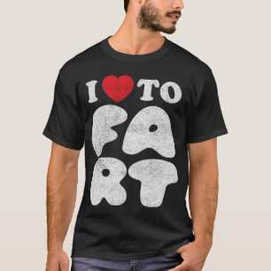 Me encanta crear graciosa camiseta para bromistas