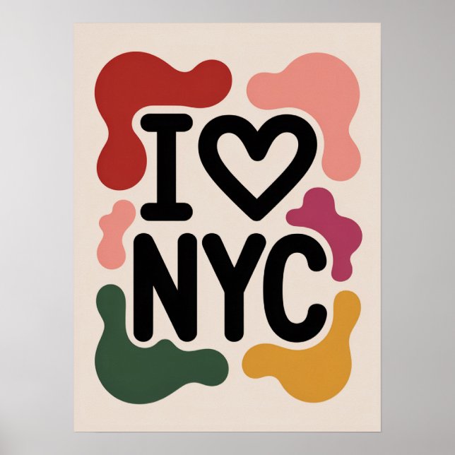 Me encanta el arte pop de nyc (Frente)