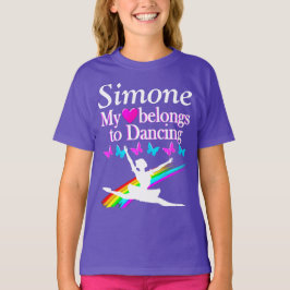 ME ENCANTA EL BAILE PERSONALIZADO EN CAMISA