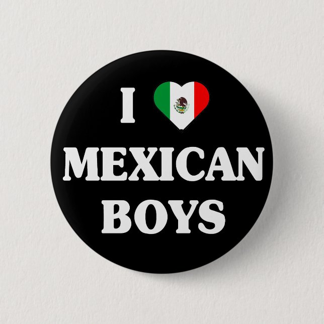 Me encanta el botón de los chicos mexicanos (Anverso)