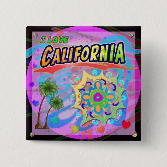 Me encanta el botón de progreso verdadero de Calif (Anverso)