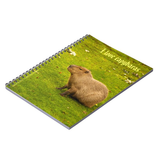 Me encanta el cuaderno de carpinchos (Lado Izquierdo)
