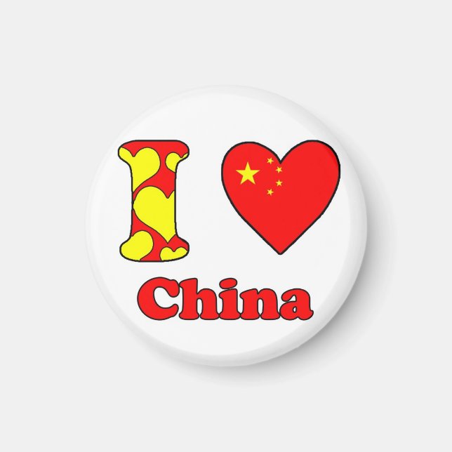 Me encanta el imán de China (Frente)