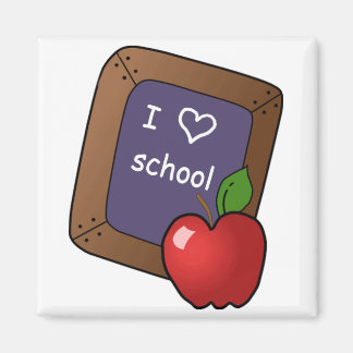 Me encanta el imán de la escuela
