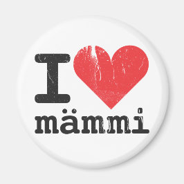 Me encanta el imán de Mämmi