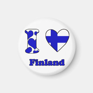 Me encanta el imán finlandés