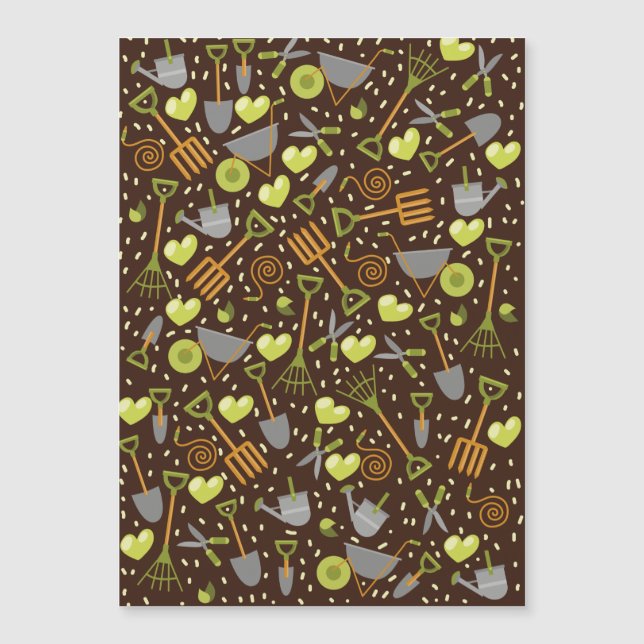 Me encanta el jardín. (versión de fondo oscuro) (Anverso)