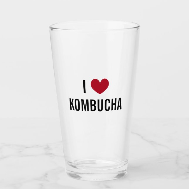 Me encanta el kombucha (té fermentado) personaliza (Anverso)