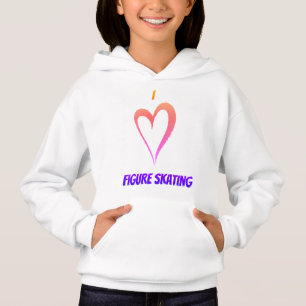 Me encanta el patinaje sobre hielo - Sudadera con 