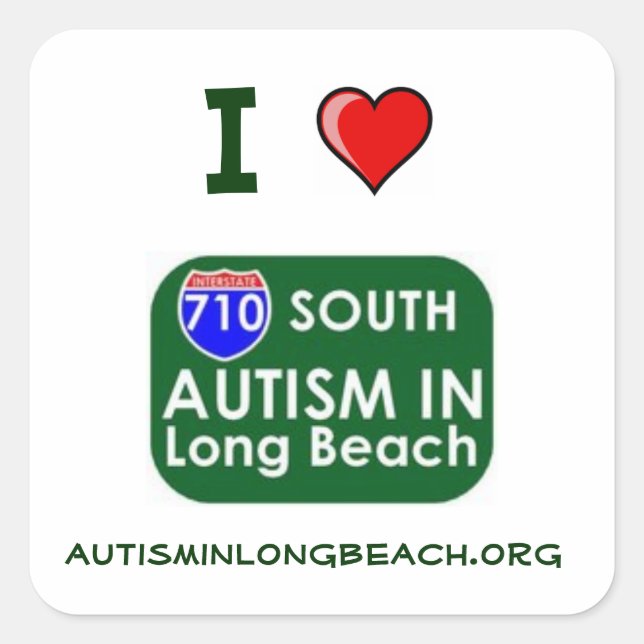 Me encanta el Pegatina AILB (Anverso)