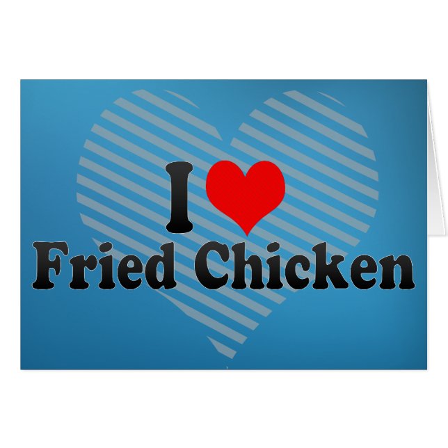 Me encanta el pollo frito (Anverso (Horizontal))