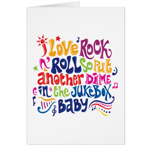 Me encanta el rock'n roll (Frente)