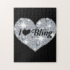 Me encanta el rompecabezas de Bling Jigsaw