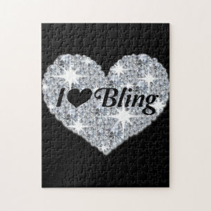 Me encanta el rompecabezas de Bling Jigsaw
