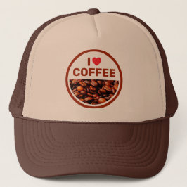 Me encanta el sombrero de camión Coffee™