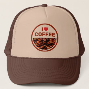 Me encanta el sombrero de camión Coffee™