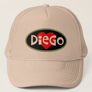 Me encanta el sombrero de camión DIEGO